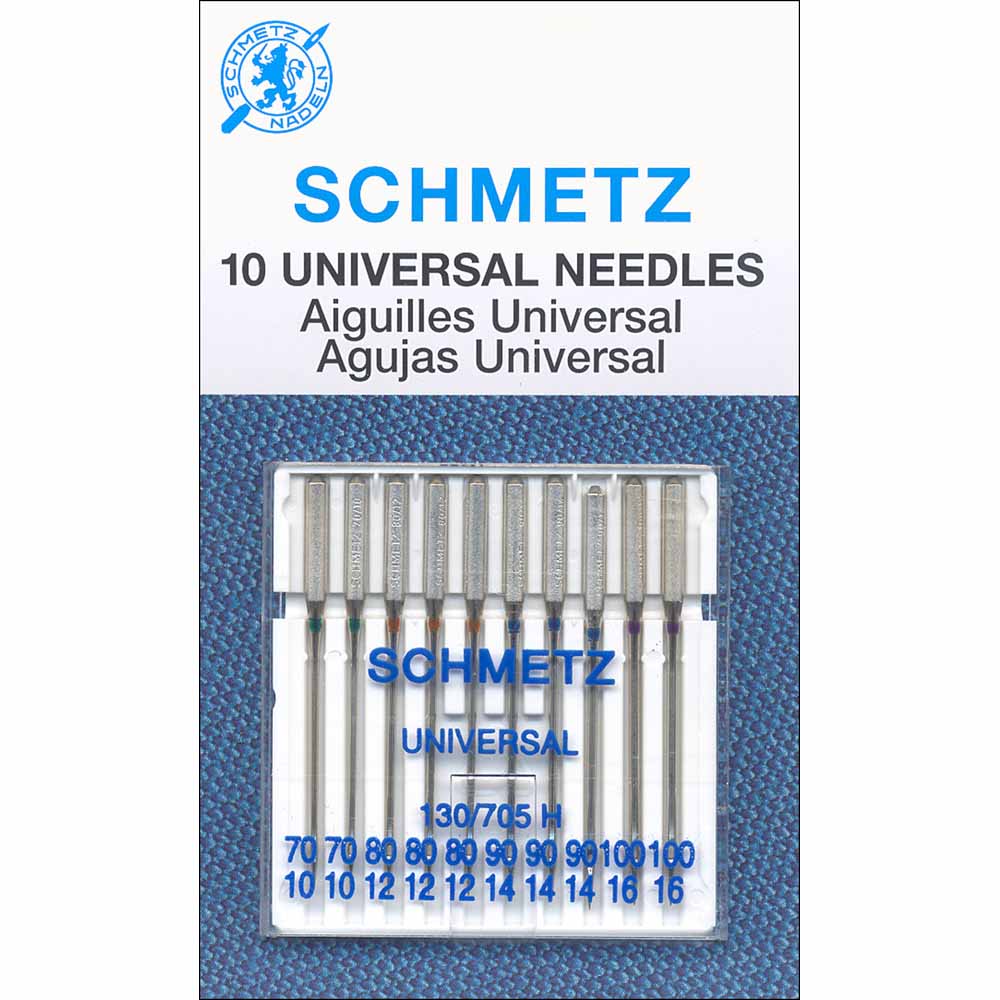 Aiguilles universel Schmetz - assortiment 70-100