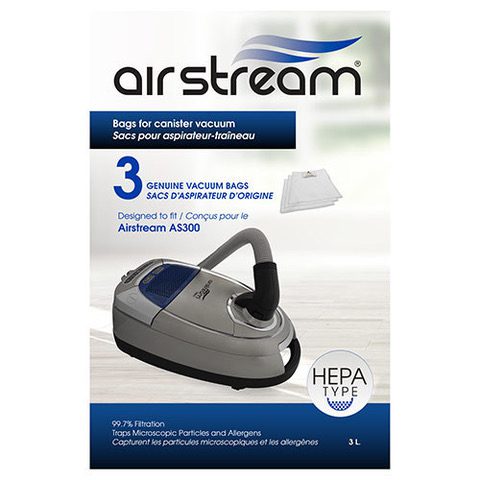AirStream, Aspirateur Traîneau, Sac
