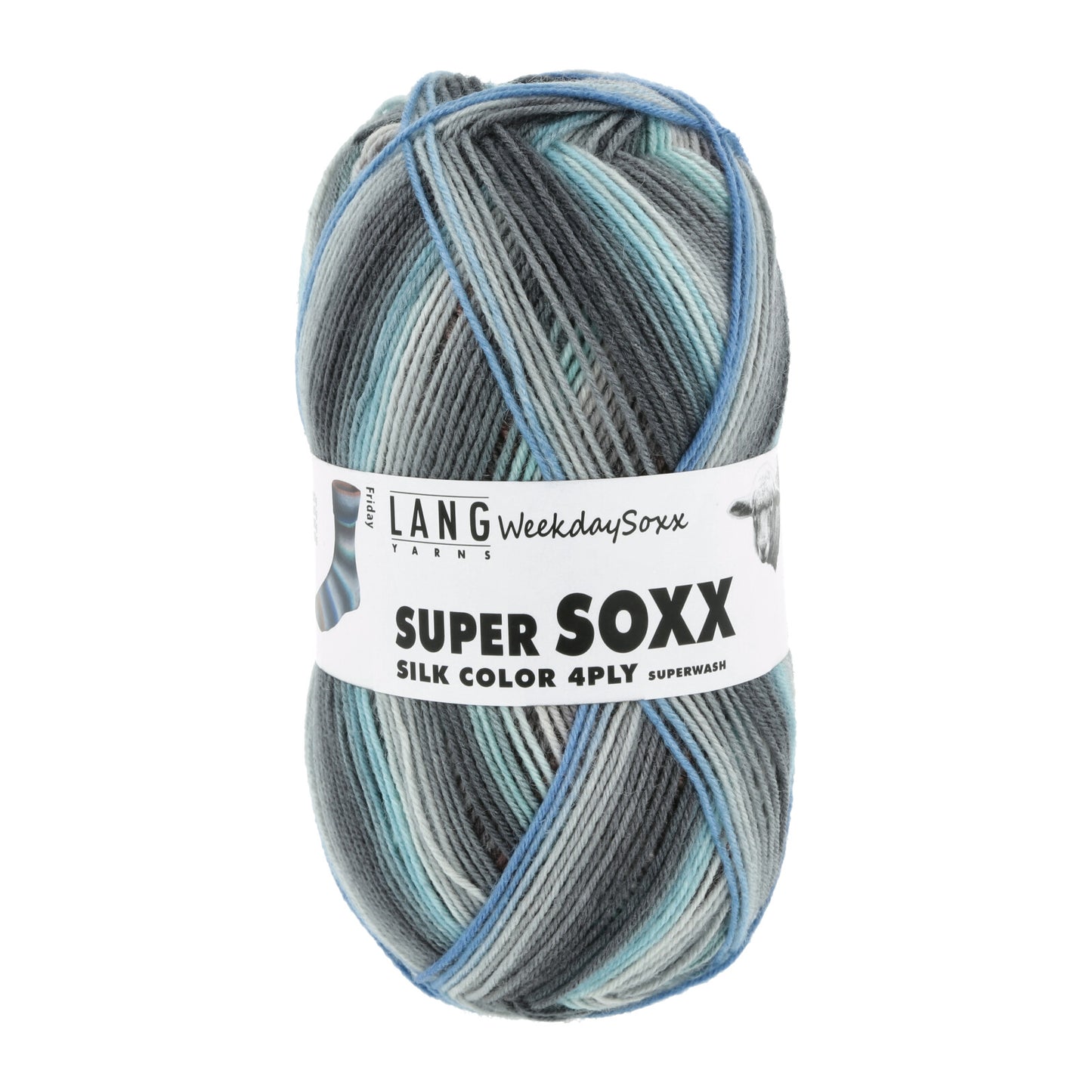 Laine | Lang Yarns | Super Soxx Silk