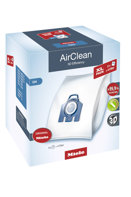 Miele | Sac D'aspirateur | Airclean 3D Efficiency GN | Pack XL