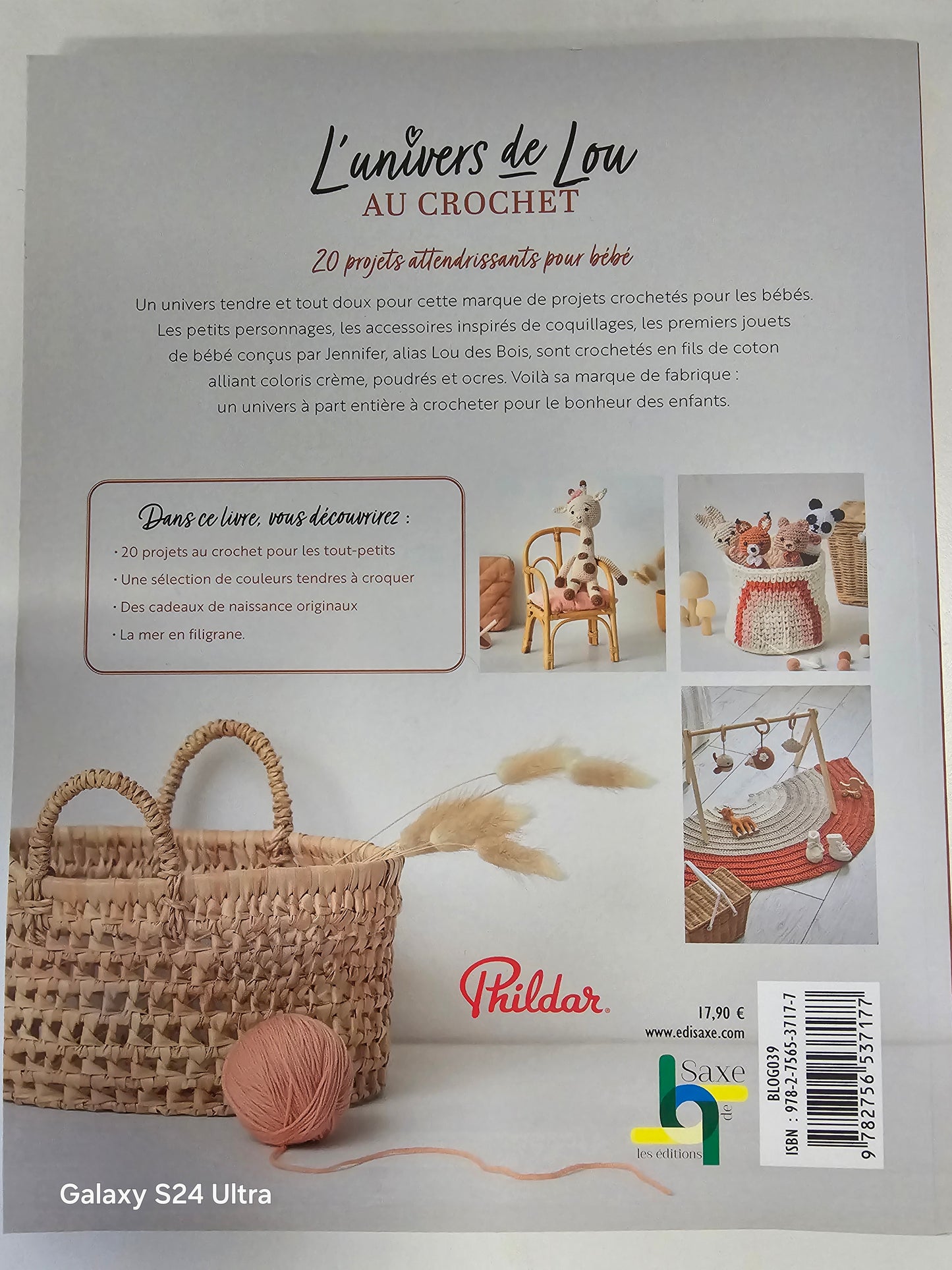 Livre de crochet | L'Univers de Lou | Les éditions de saxe