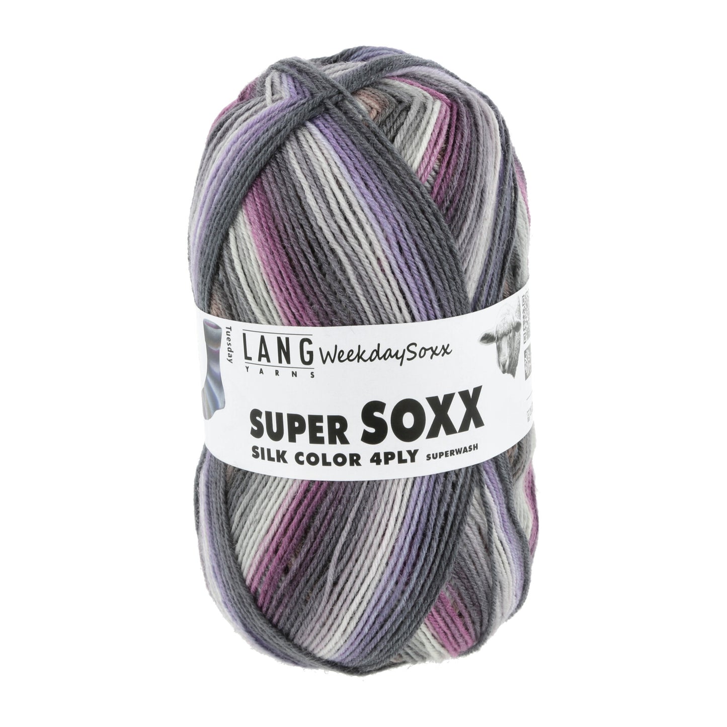 Laine | Lang Yarns | Super Soxx Silk