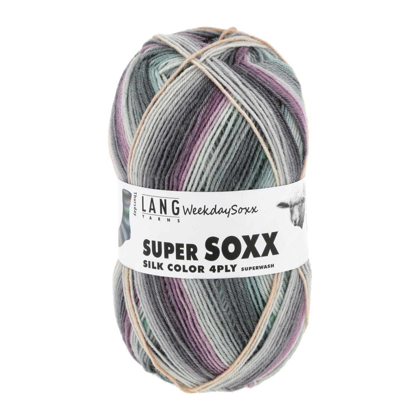 Laine | Lang Yarns | Super Soxx Silk