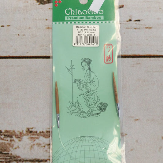 ChiaoGoo | Aiguilles Circulaires Fixe Bamboo