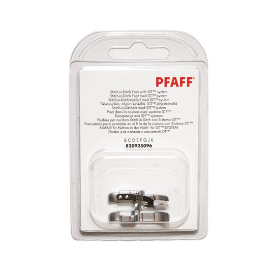 PFAFF | Pied dans la couture avec système IDT