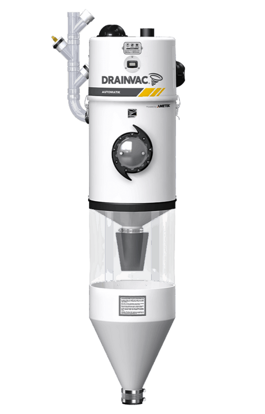 Drainvac | Aspirateur central | Automatik 3 HP avec décanteur | Commercial