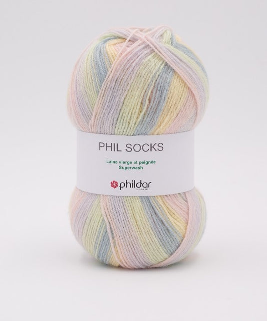 Laine | Phildar | Socks Flower Power