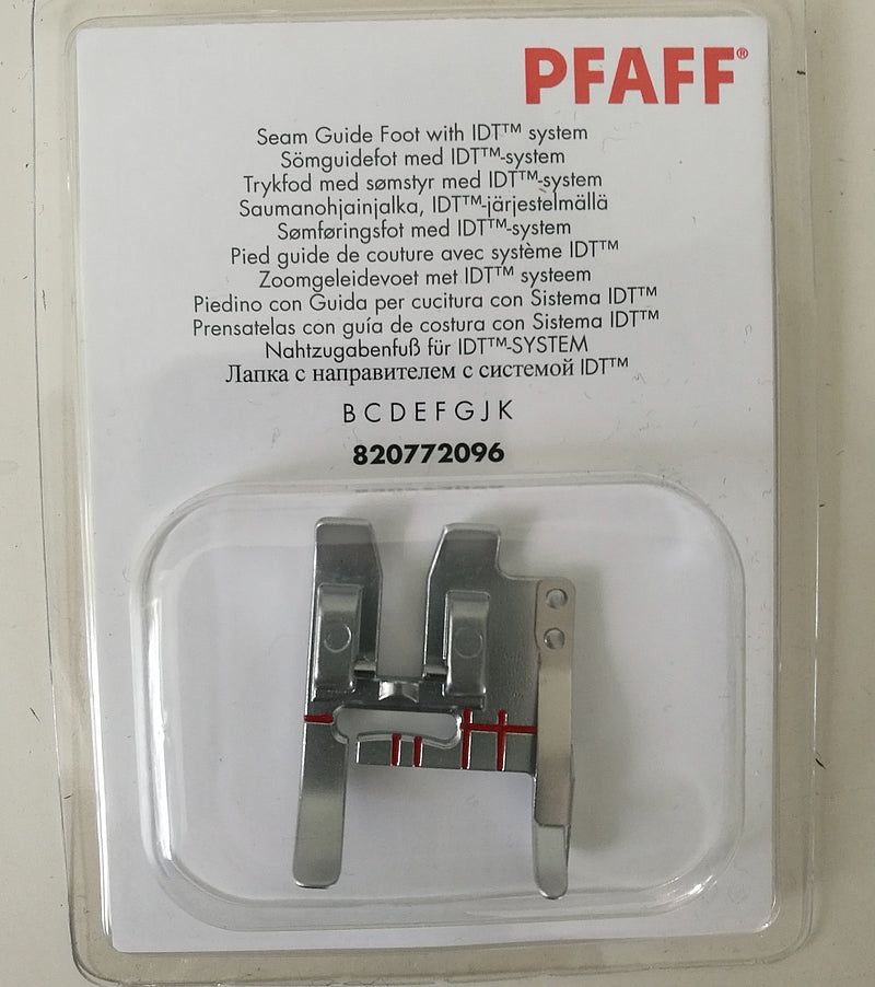 PFAFF | Pied Guide de Couture avec système IDT | 15mm